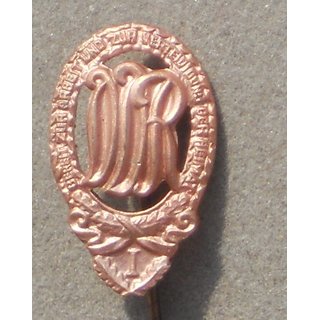 Sports Badge for Adults, 1956-65, bronze with I Hanger