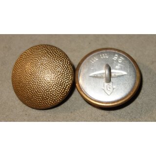 Bundeswehr Buttons, bronze coloured