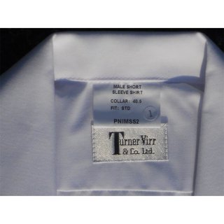 PSNI Male Short Sleeve Shirt, wei