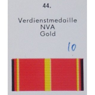 Merit Medal of the NVA in gold