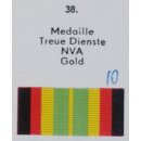 Faithful Service Medal of the NVA, gold