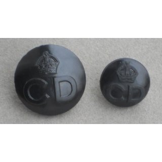 Civil Defence Buttons