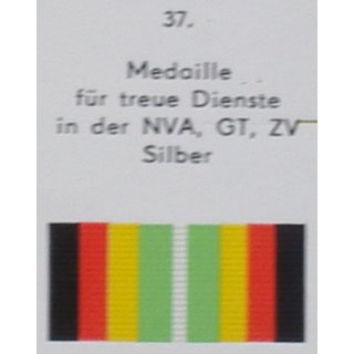 Faithful Service Medal of the NVA, silver