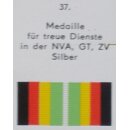 Faithful Service Medal of the NVA, silver