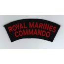 Royal Marines Commando  Titles, Stoff