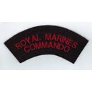 Royal Marines Commando  Titles, Stoff