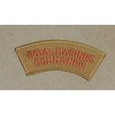 Royal Marines Commando  Titles, Stoff