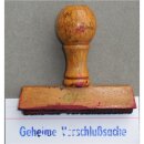 "Geheime Verschlußsache " Stempel