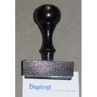 Hinweis - Stempel