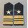 German Navy Epaulettes, blue