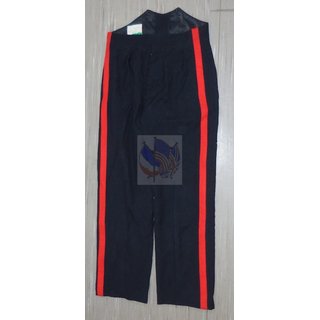 Trousers No.1 Dress, Blue O.R., 1 Inch Stripes Scarlet