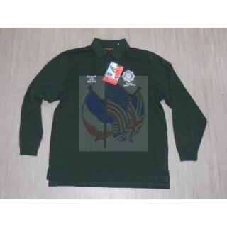 PSNI Polohemd, POLICE, grün, Langarm