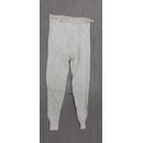 Lange Unterhose, weiß, gerippt, 50er/60er Jahre