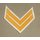 Royal Air Force Rangabzeichen, Band, weiß