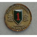 1st Infantry Division Challenge Coin, Big Red One