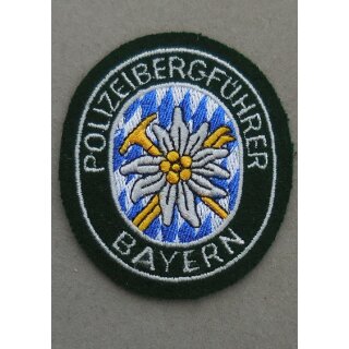 Police Mountain Guide, Bavaria