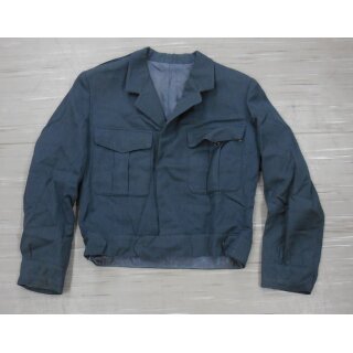 Blousonjacke, Luftwaffe, glatter Stoff, blau