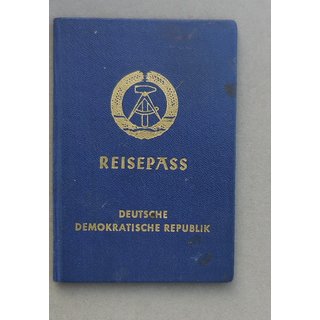 Reisepass DDR, verschiedene