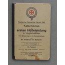 Catechism for first aid in accidents, German Samaritan...