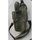 French Gas Mask Carrier, olive, rubberized