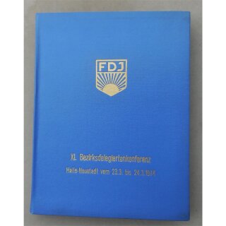 Bilderserie, FDJ, XI.Bezirksdeligiertenkonferenz 1974