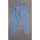 Kochhose, Trousers Food Handlers, Chefs Unisex, blue&white