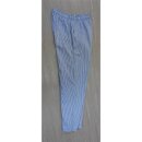 Kochhose, Trousers Food Handlers, Chefs Unisex, blue&white