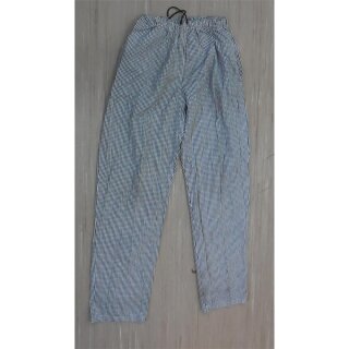 Kochhose, Trousers Food Handlers, Chefs Unisex, black&white