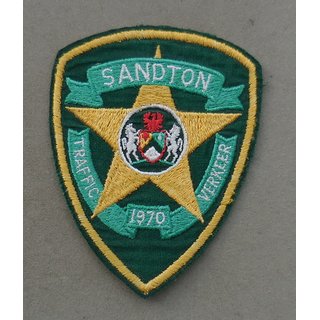 South African Traffic Police Patch