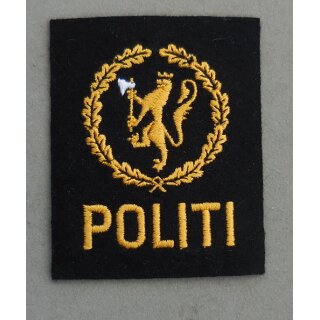 Armabzeichen Polizei Norwegen, alte Art