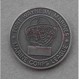 US Marines Ft. Wayne, IN Coin