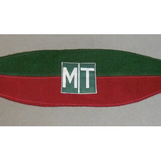 MT - Motor Transport  Brassard
