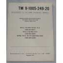 Rifle M16A1, M16, Bipod M3 Maintenance Manual, TM 9-1005-249-20
