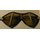 foldable Dust Goggles, dark lenses