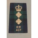Rank Slide, Black Watch ACF Tartan