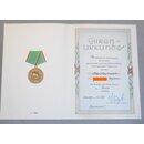 Oberstleutnant, 1954 & 57, Treue Dienste KVP &  NVA, bronze