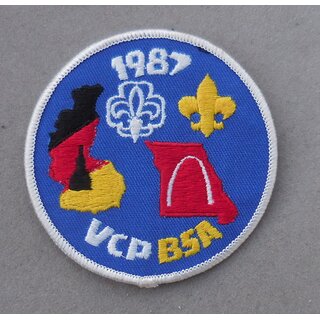 Transatlantic Council Bavaria Abzeichen VCP -  BSA Pocket Patch