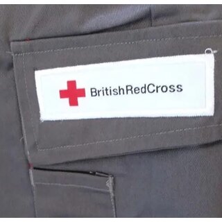 British Red Cross Combat Trousers, unisex, grey