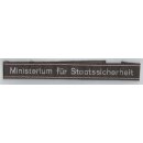 Ministerium für Staatssicherheit