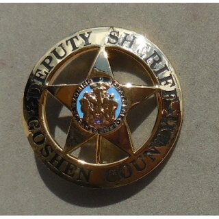 Goshen County Deputy Sheriff Badge, Wyoming