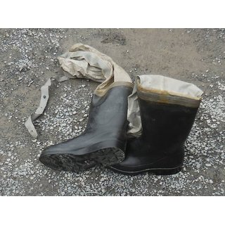 Rubber Boots, Type4, long with Extra Gauntlets