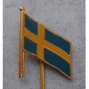 Flagge, Schweden, Abzeichen