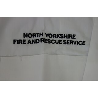 NYFRS Uniformemd, North Yorkshire Fire & Rescue Service, Langarm, wei Typ1 