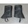 Swiss Leather Gaiters for Soldiers, black