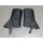Swiss Leather Gaiters for Soldiers, black