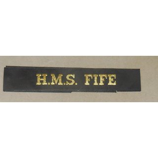H.M.S. F  Navy Cap Tally
