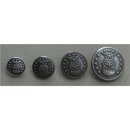 US Air Force Eagle Button, silver coloured