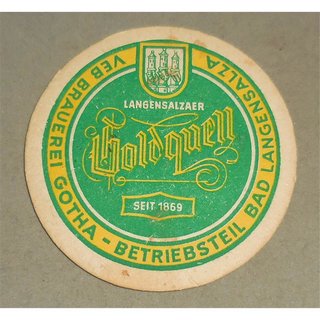 VEB Brauerei Gotha  Coaster