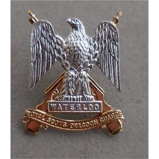 Royal Scots Dragoon Guards Collar Badges