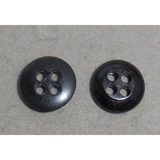 Plastic Buttons, RCAF, black